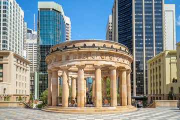 ANZAC Square and central railway station, Brisbane