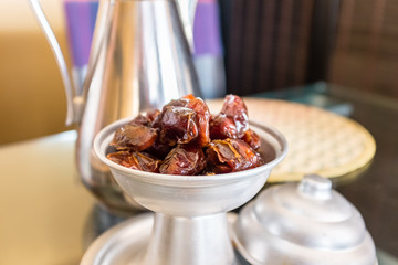 A bowl of dates in Oman