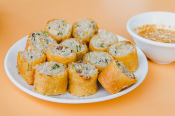 deep fried spring rolls