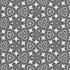 Abstract fractal geometric pattern, computer-generated illustration.