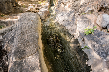 Falaj irrigation system in Oman