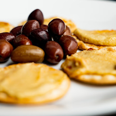 cookies and olives