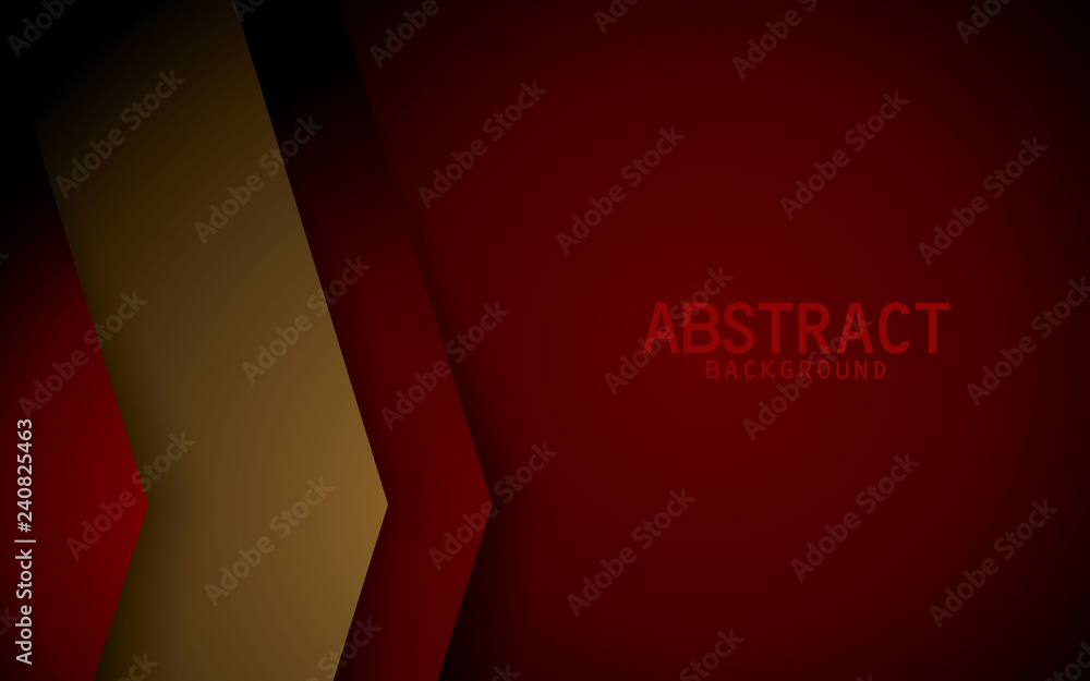 Poster dark red background vector colorful overlap layer