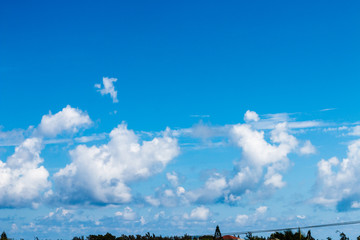 sky with clouds 013