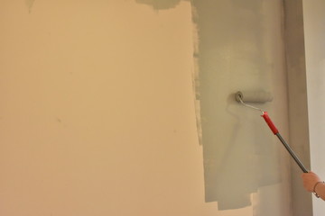 roller the wall