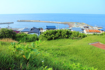 Fototapeta na wymiar 漁村