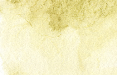 Green abstract watercolor texture background.