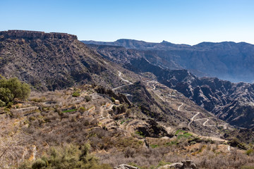 Jebel Akdar, Al Hajar Mountains, Oman