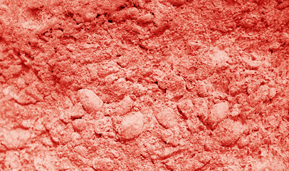 Abstract granite stone wall texture Coral color.