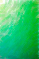 Illustration of green watercolor vertical background.