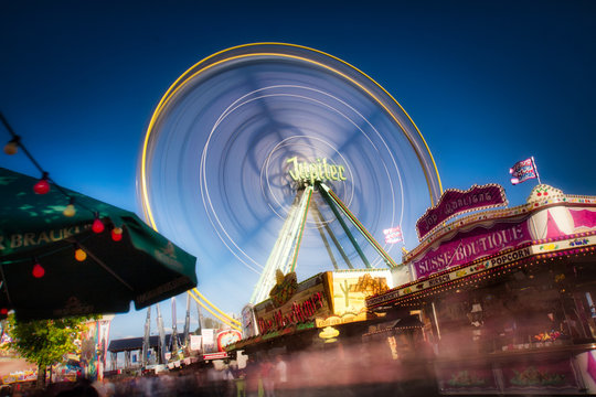 Riesenrad auf dem Wurstmarkt