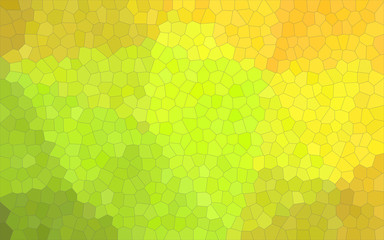 Fototapeta na wymiar Illustration of lemon yellow and red colorful Small Hexagon background.