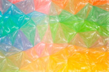 Illustration of abstract Orange, Green, Yellow And Red Low Coverage Pastel Horizontal background.