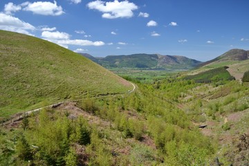 Naklejka premium Lake District