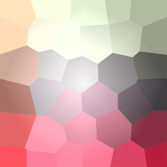 Illustration of abstract Red, Yellow, Blue, And Brown Giant Hexagon Square background.