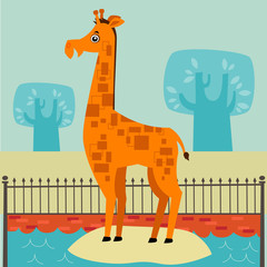 Giraphe zoo