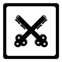 This logo has a key picture. This logo is good to use as a company logo or business that is engaged in security. Or it can also be used as an application logo and various other businesses as needed.