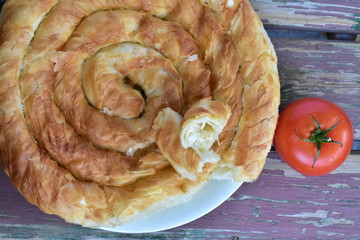  Bulgarian national cuisine Banitsa, 