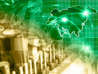 Map and electronic device