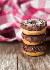 donuts beignet au chocolat