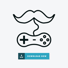 Games vector icon