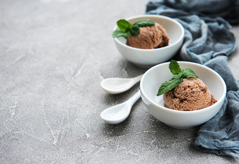Chocolate ice cream