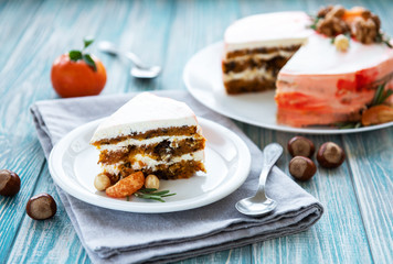 Sweet carrot cake