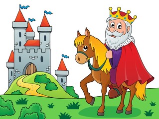 King on horse theme image 4