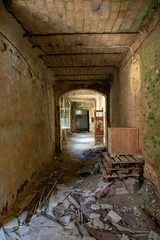 Ruines de Beelitz-Heilstätten Lieu perdu Berlin Brandebourg  