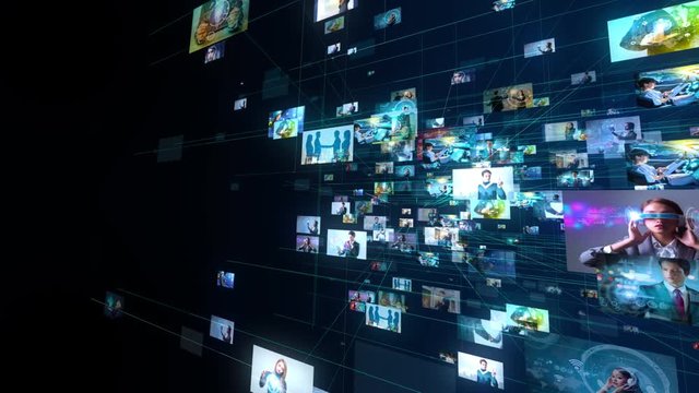 Social networking concept.