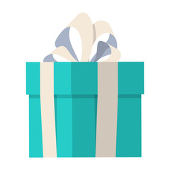 Gift Box. Vector Illustration.