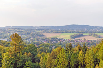Naklejka premium Landscape in the Mountains
