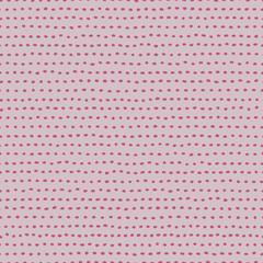 Pink dotted lines textured seamless vector pattern