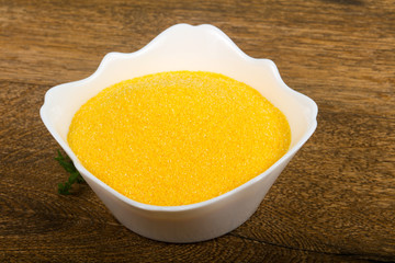 Raw polenta