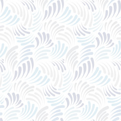 Abstract hand drawn vector seamless pattern background