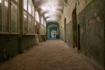 Ruines de Beelitz-Heilstätten Lieu perdu Berlin Brandebourg  