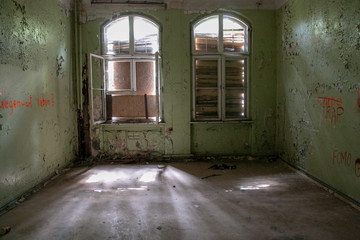 Ruins of Beelitz-Heilstätten Lost place Berlin Brandenburg;