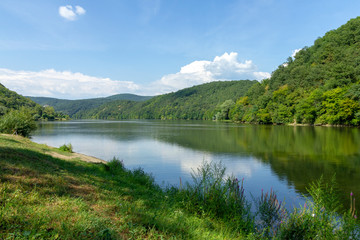 Fototapeta na wymiar Lazberc water reservoir