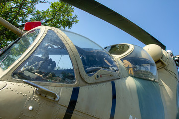 Fototapeta na wymiar MI-24 helicopter