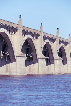 Transportation Bridge on the Susquehanna River
