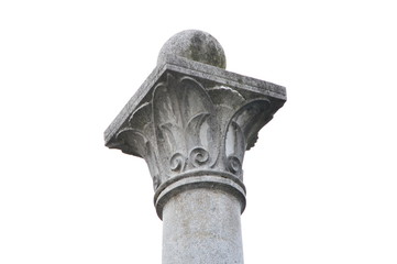 Joseph Plecnik's Pillar in the city centre of Ljubljana, Slovenia - Image