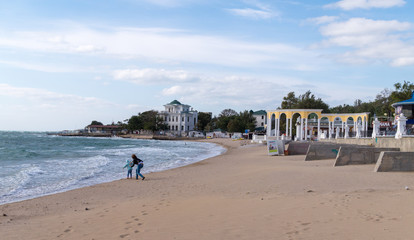 beach in the Evpatoria