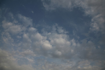 Obraz premium The most beautiful clouds and blue sky. Abstract background of heaven image. Best picture of sky with clouds. 