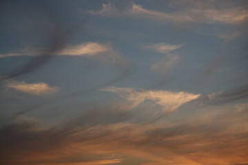 Images of beautiful skies. Abstract background of beautiful clouds in the sky. The best sky with clouds is natural drawings. 