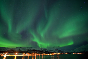Aurora borealis, Norway, Tromso