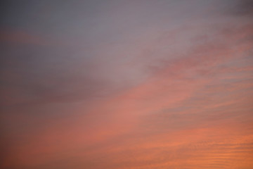 Clouds and sky fluffy and light as air. The beautiful background on the picture of the horizon is painted in blue. The best clouds. 