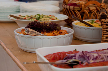 Barbecue, Grillen, Buffet