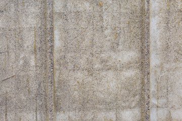 Asbestos slate texture concrete covered with lichen and moss