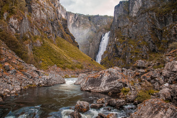 Vøringsfossen waterfall in Norway