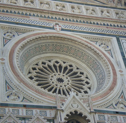 Obraz premium Details of Florence Cathedral.